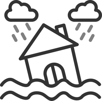 Flood Vector Icon