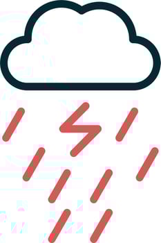 Storm Vector Icon