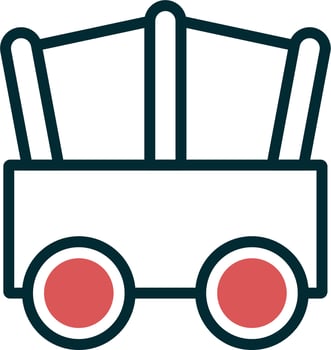 Wagon Vector Icon