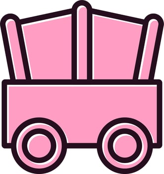Wagon Vector Icon