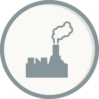 Oil Refinery Vector Icon