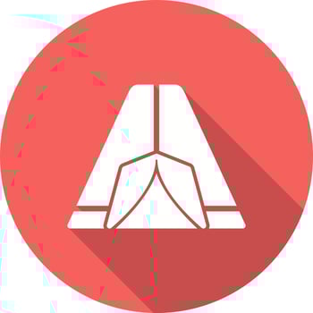 Tent Vector Icon