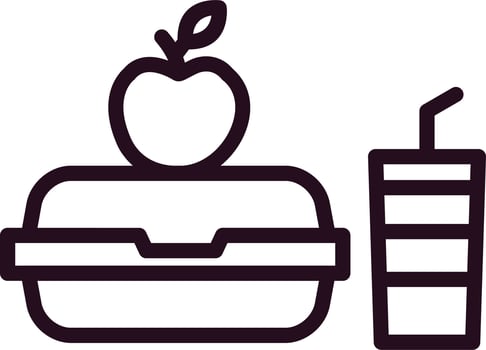 Lunch Box Vector Icon