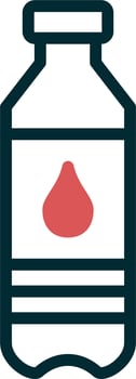 Water Bottle Vector Icon