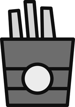 French Fries Vector Icon