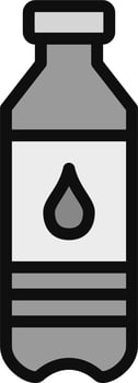 Water Bottle Vector Icon