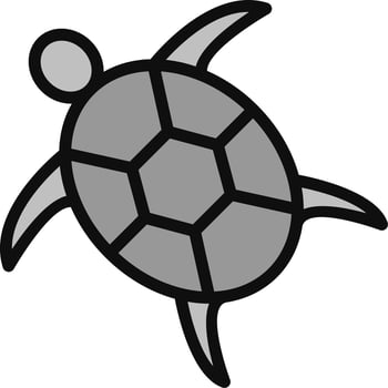 Turtle Vector Icon