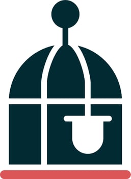 Bird Cage Vector Icon