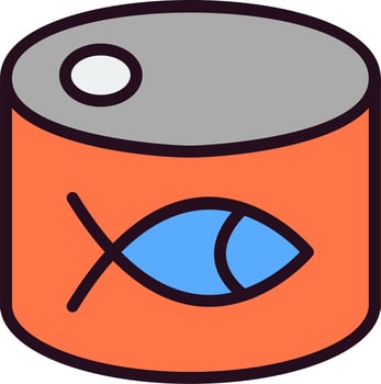 Fish Food Vector Icon