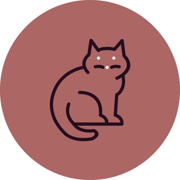 Cat Vector Icon