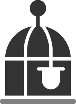 Bird Cage Vector Icon
