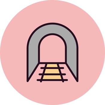 Tunnel Vector Icon