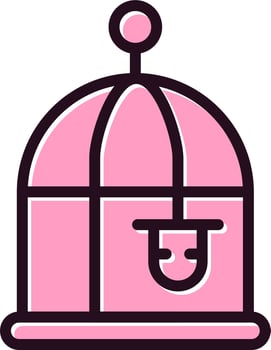 Bird Cage Vector Icon