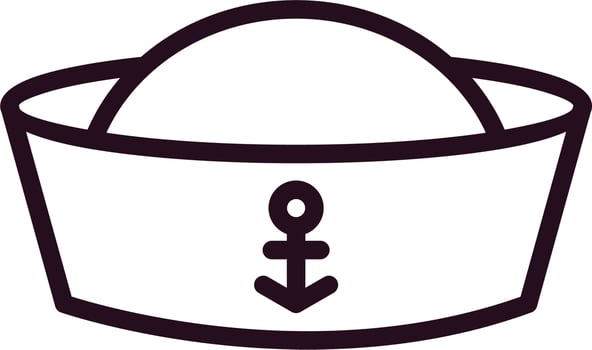Sailor Cap Vector Icon