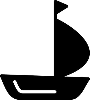 Sailboat Vector Icon