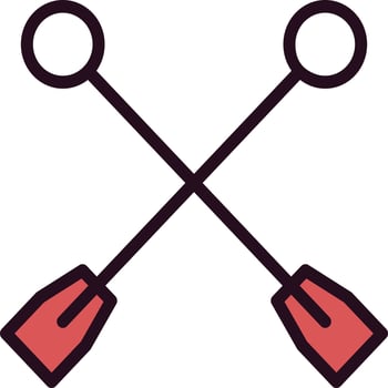 Paddles Vector Icon