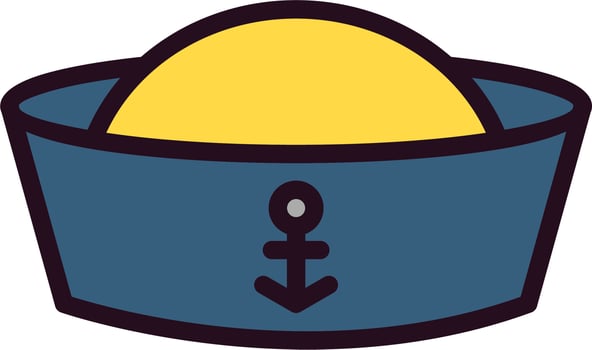 Sailor Cap Vector Icon