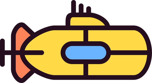 Submarine Vector Icon