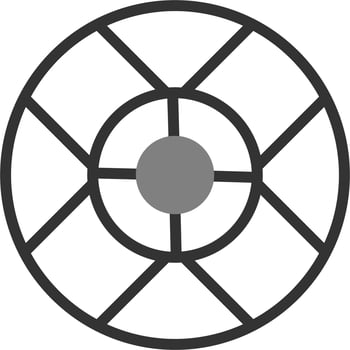 Lifesaver Vector Icon