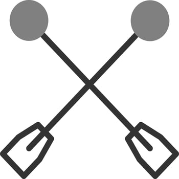 Paddles Vector Icon