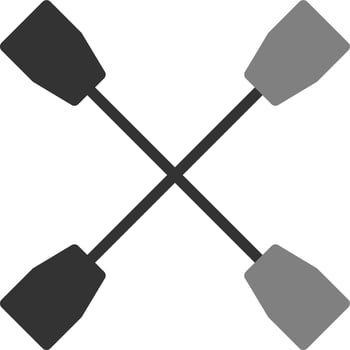 Oars Vector Icon
