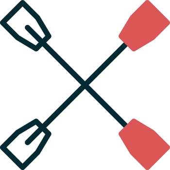 Oars Vector Icon