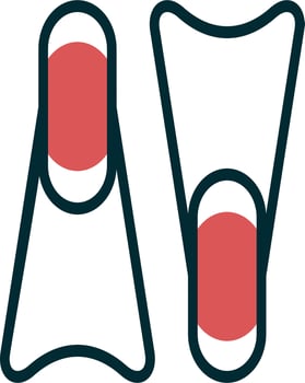 Flippers Vector Icon