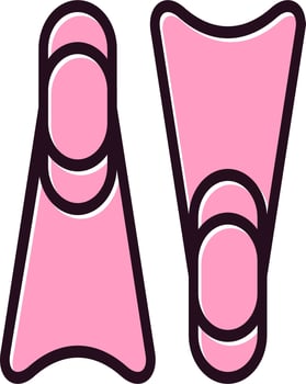 Flippers Vector Icon
