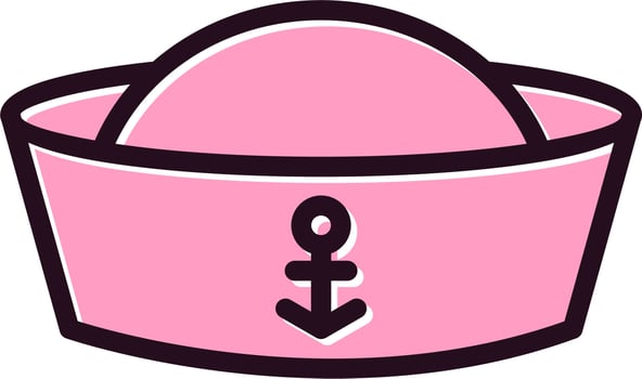 Sailor Cap Vector Icon