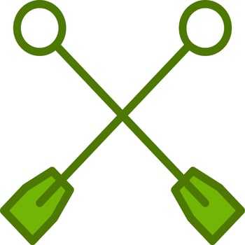 Paddles Vector Icon