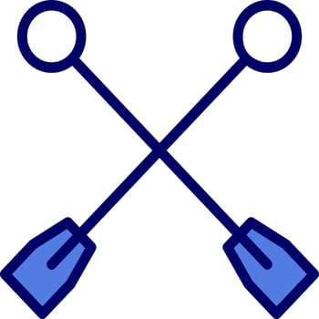 Paddles Vector Icon