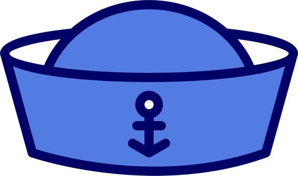 Sailor Cap Vector Icon