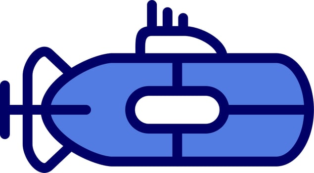 Submarine Vector Icon