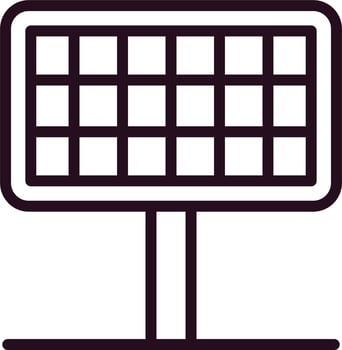 Solar Panel Vector Icon