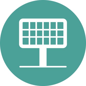 Solar Panel Vector Icon