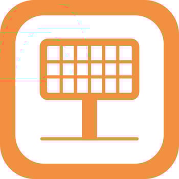 Solar Panel Vector Icon
