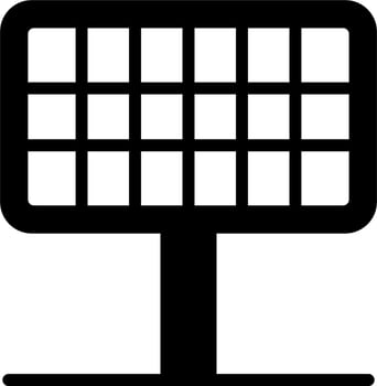 Solar Panel Vector Icon