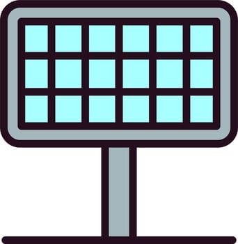 Solar Panel Vector Icon