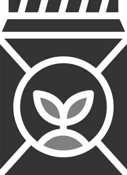 Seed Bag Vector Icon