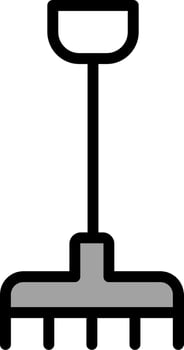 Rake Vector Icon