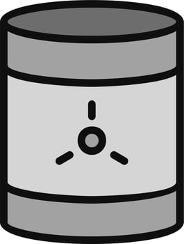 Toxic Waste Vector Icon
