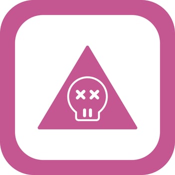 Poisonous Sign Vector Icon