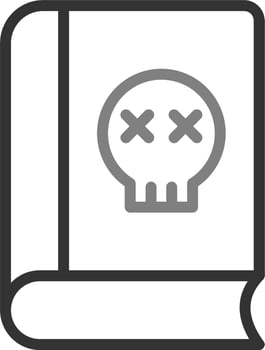 Poisonous book Vector Icon