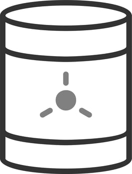 Toxic Waste Vector Icon