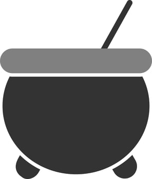 Cauldron Vector Icon