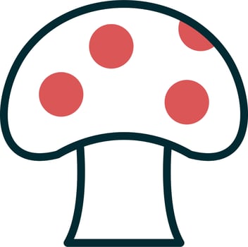 Mushroom Vector Icon