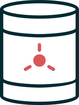 Toxic Waste Vector Icon