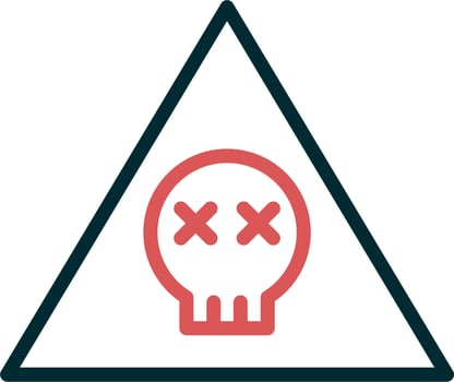Poisonous Sign Vector Icon