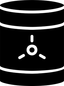Toxic Waste Vector Icon
