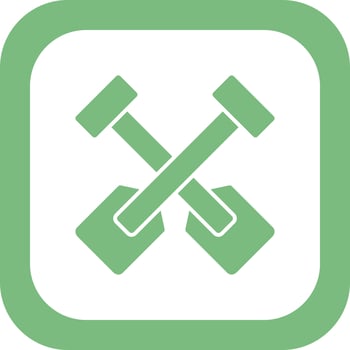 Oars Vector Icon